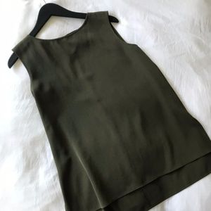 Uniqlo Forest Green Blouse